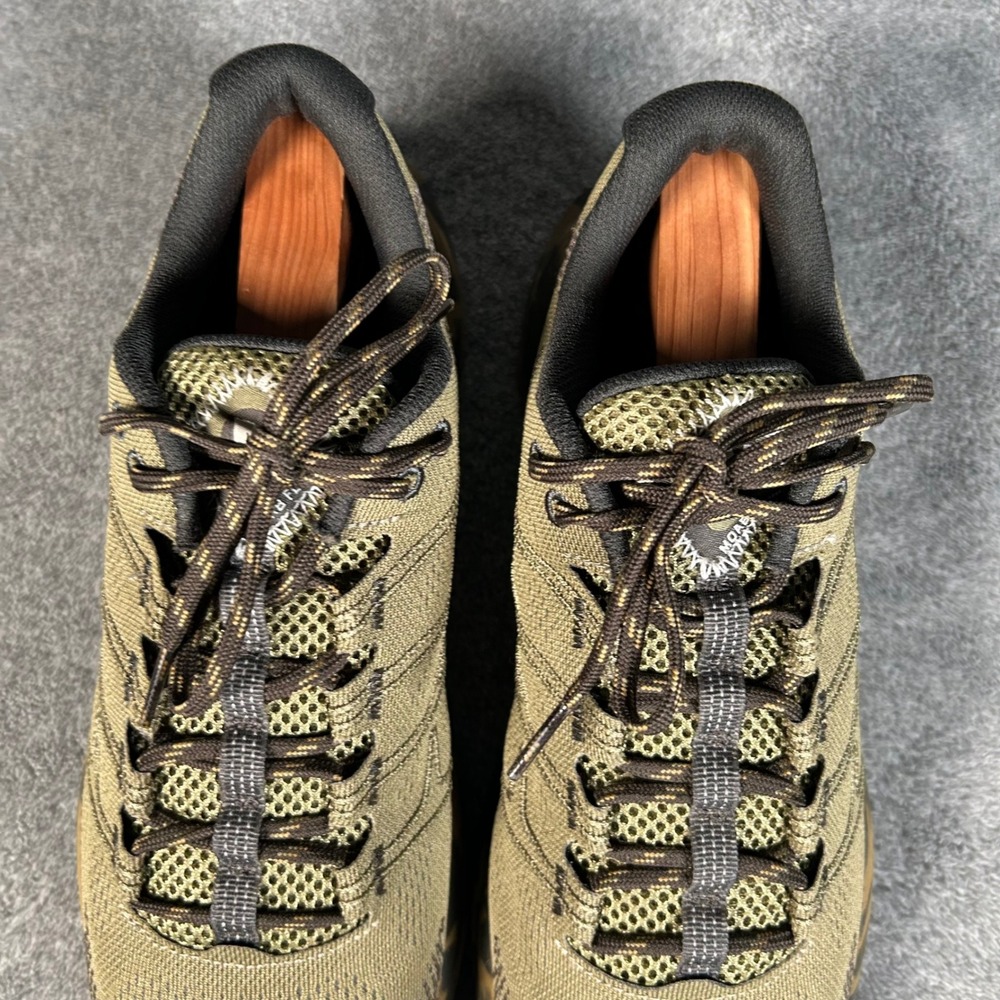 Merrell Moab Flight Mens 8 Trail Running Shoes Olive Camo J067441 Vibram Outsole - Picture 4 of 12